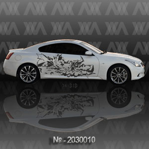 Наклейка на авто CarStyle Граффити 2030010