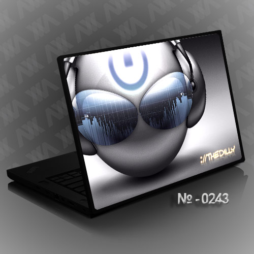 Наклейка на ноутбук StickNout - 0243