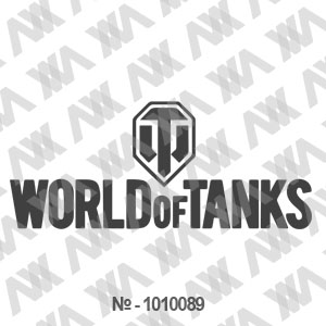 Наклейка на машину ''World of tanks''