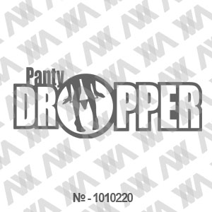 Наклейка на машину ''Panty Dropper''