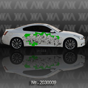 Наклейка на авто CarStyle Граффити 2030009