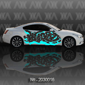 Наклейка на авто CarStyle Граффити 2030016