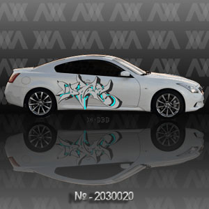 Наклейка на авто CarStyle Граффити 2030020