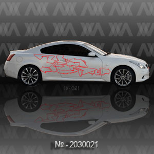 Наклейка на авто CarStyle Граффити 2030021
