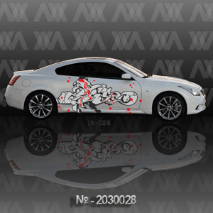 Наклейка на авто CarStyle Граффити 2030028